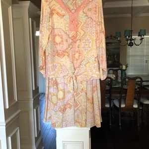 New Directions Colorful Blouse & Skirt Coordinates